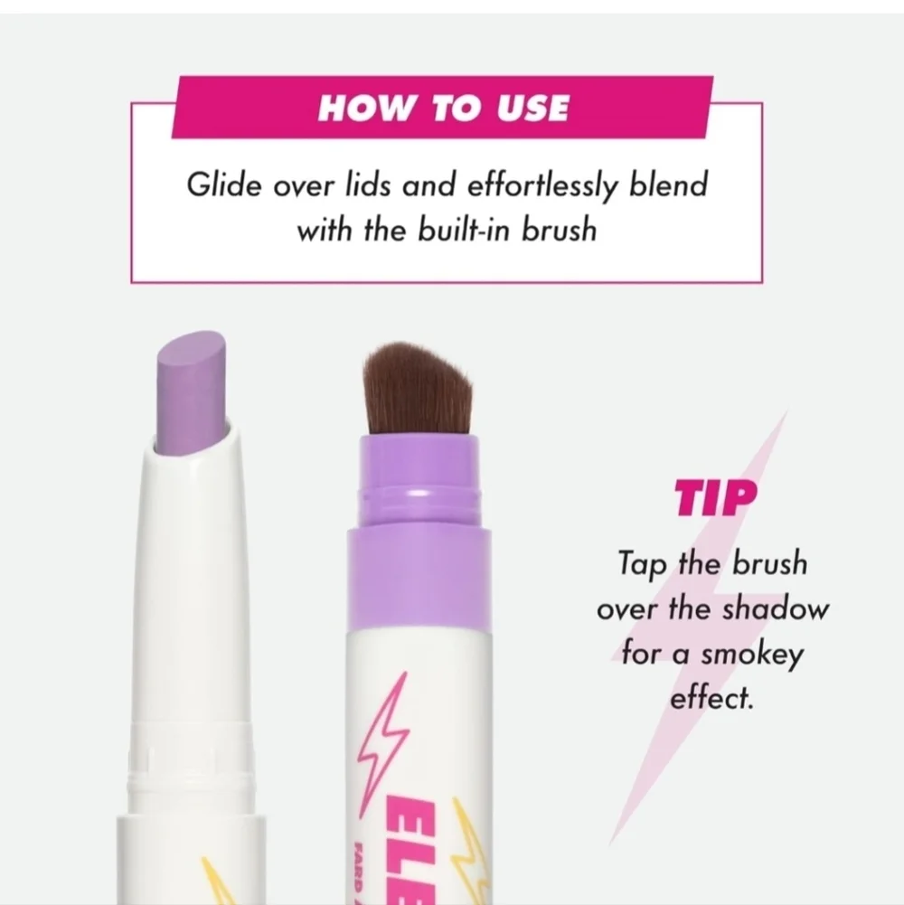 Lime Crime Electric Slide Eyeshadow Smudge Stick in Purple Whatever New